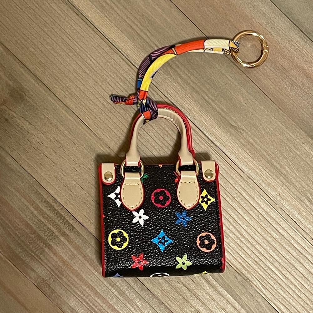 Multicolor Designer Look Bag Charm
